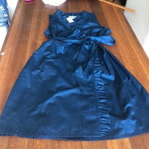 NWT Loft Ruffle Detail Wrap Dress